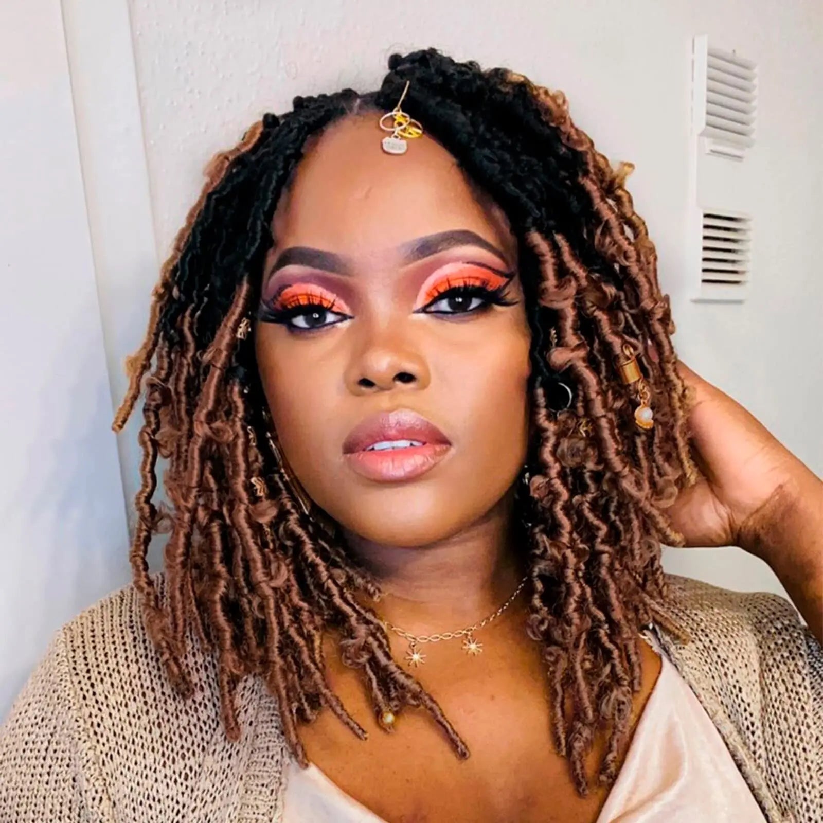 Toyotress Distressed Butterfly Locs Pre-twisted Distressed Synthetic Crochet Hair